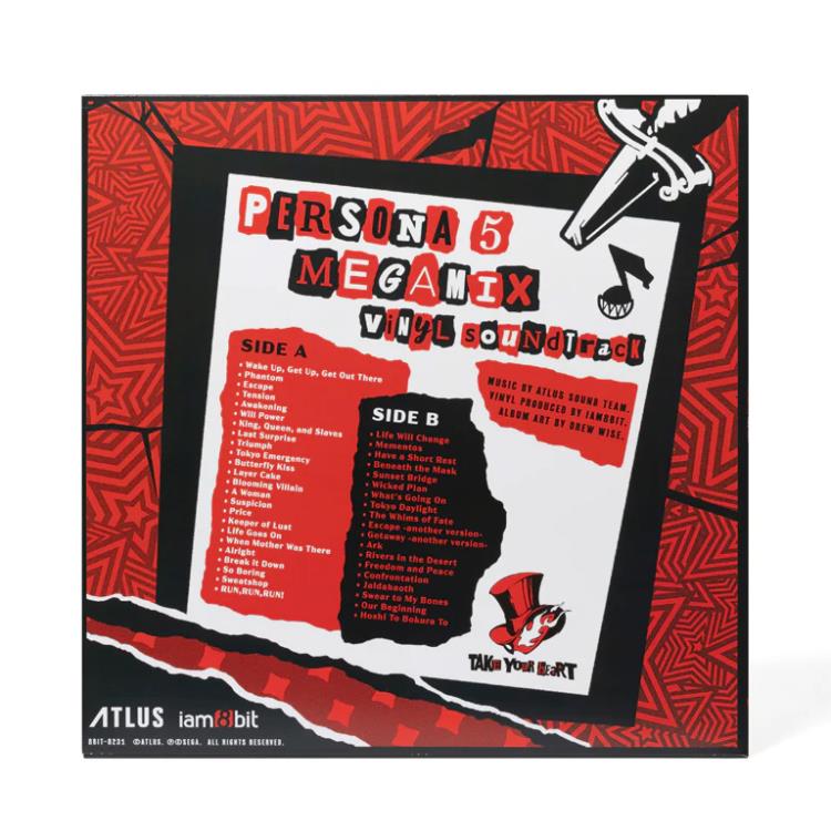 Persona 5 Megamix Soundtrack Vinyl LP Gallery Image 5