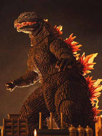 Godzilla 2000: Millennium Heat Ray Godzilla PX Previews Exclusive Action Figure Gallery Image 2
