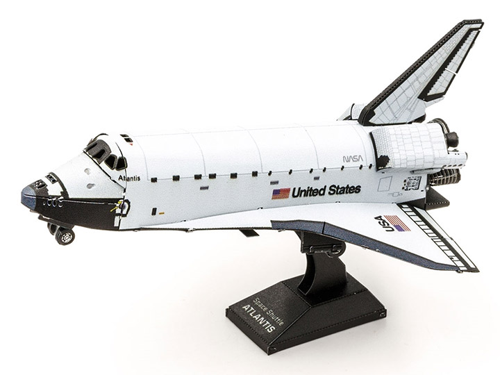 NASA Metal Earth Space Shuttle Atlantis Model Kit Gallery Image 1