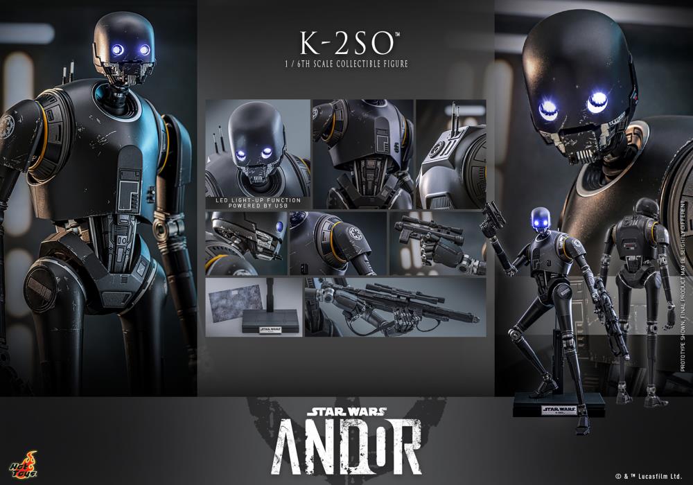 Star Wars: Andor TMS156 K-2SO 1/6th Scale Collectible Figure Gallery Image 20