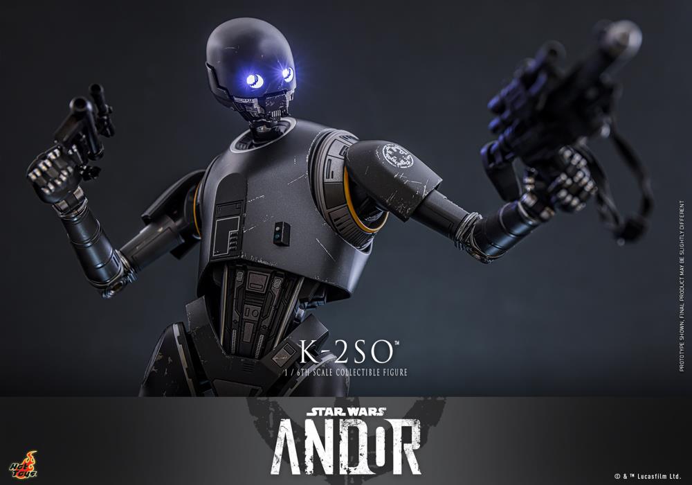 Star Wars: Andor TMS156 K-2SO 1/6th Scale Collectible Figure Gallery Image 7