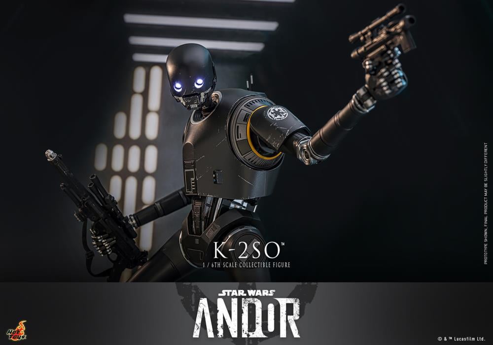 Star Wars: Andor TMS156 K-2SO 1/6th Scale Collectible Figure Gallery Image 8