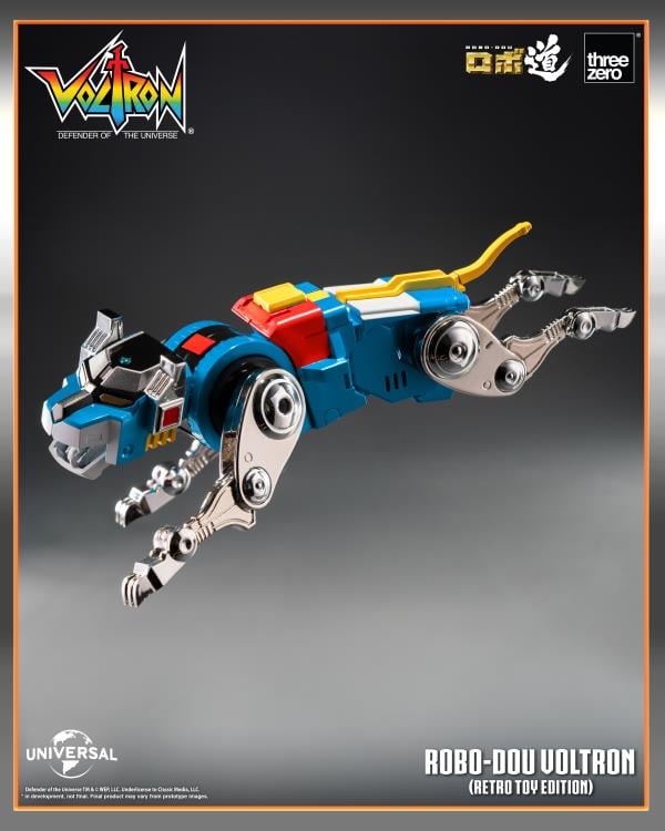 Voltron: Defender of the Universe ROBO-DOU Voltron (Retro Toy Edition) Action Figure Gallery Image 15