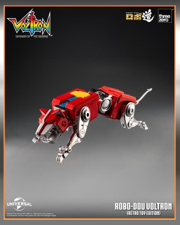 Voltron: Defender of the Universe ROBO-DOU Voltron (Retro Toy Edition) Action Figure Gallery Image 11