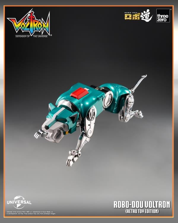 Voltron: Defender of the Universe ROBO-DOU Voltron (Retro Toy Edition) Action Figure Gallery Image 14