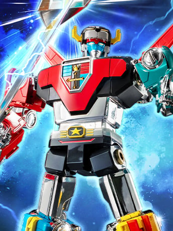 Voltron: Defender of the Universe ROBO-DOU Voltron (Retro Toy Edition) Action Figure Gallery Image 2