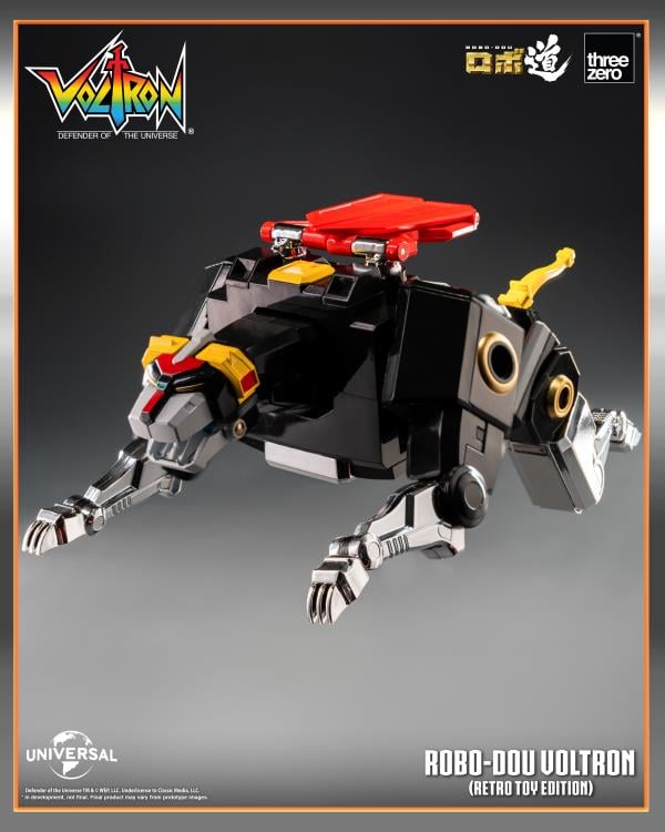 Voltron: Defender of the Universe ROBO-DOU Voltron (Retro Toy Edition) Action Figure Gallery Image 13