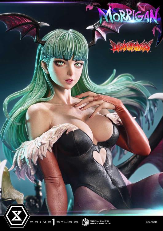 Darkstalkers Real Elite Masterline Morrigan 1/4 Scale Limited Edition Statue (With Bonus) Gallery Image 37