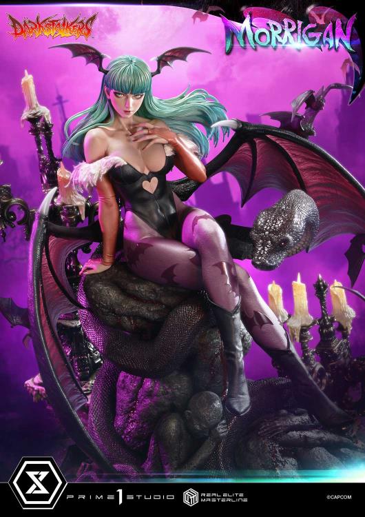 Darkstalkers Real Elite Masterline Morrigan 1/4 Scale Limited Edition Statue (With Bonus) Gallery Image 41