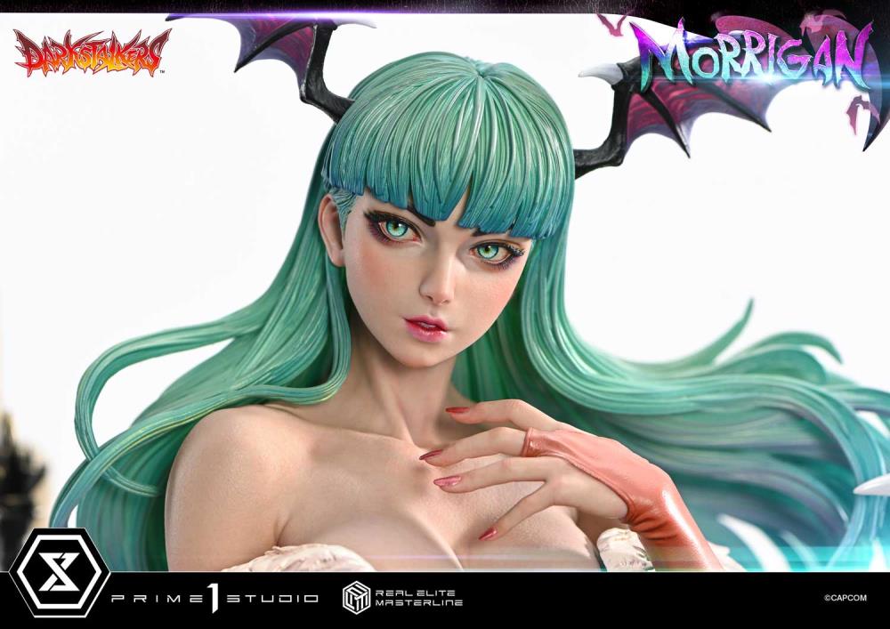 Darkstalkers Real Elite Masterline Morrigan 1/4 Scale Limited Edition Statue (With Bonus) Gallery Image 14
