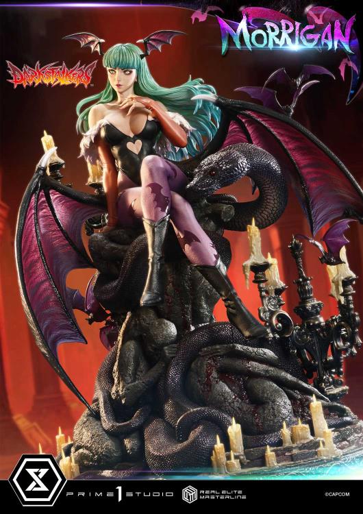 Darkstalkers Real Elite Masterline Morrigan 1/4 Scale Limited Edition Statue (With Bonus) Gallery Image 27