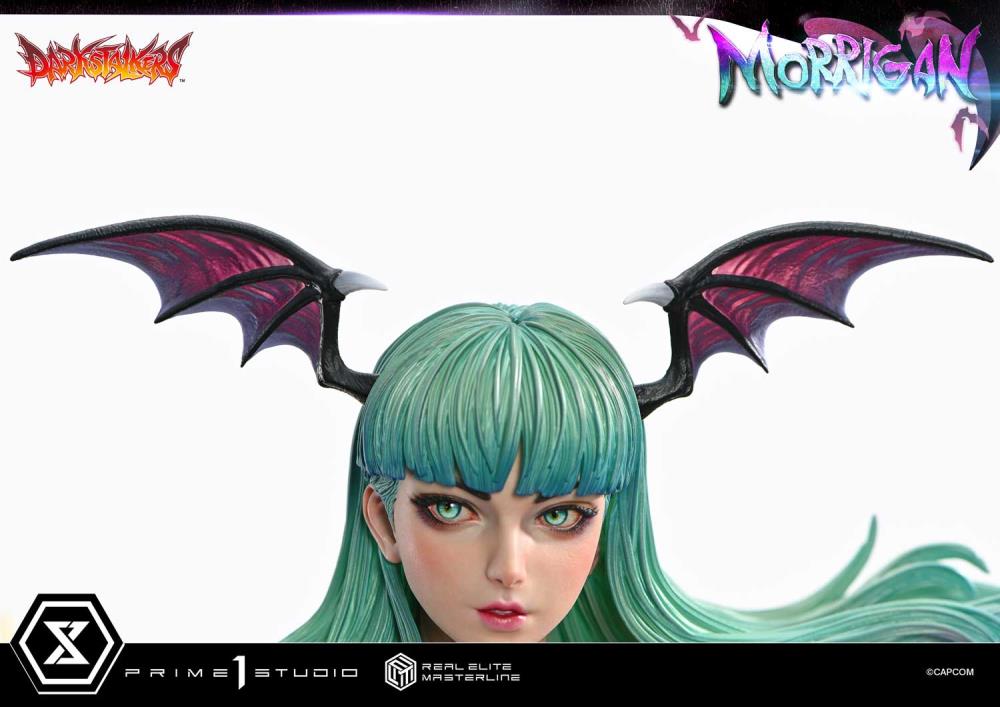 Darkstalkers Real Elite Masterline Morrigan 1/4 Scale Limited Edition Statue (With Bonus) Gallery Image 13