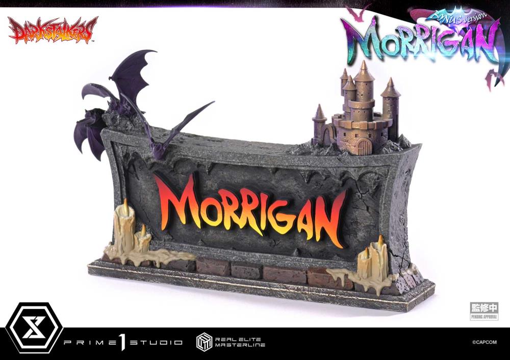 Darkstalkers Real Elite Masterline Morrigan 1/4 Scale Limited Edition Statue (With Bonus) Gallery Image 5