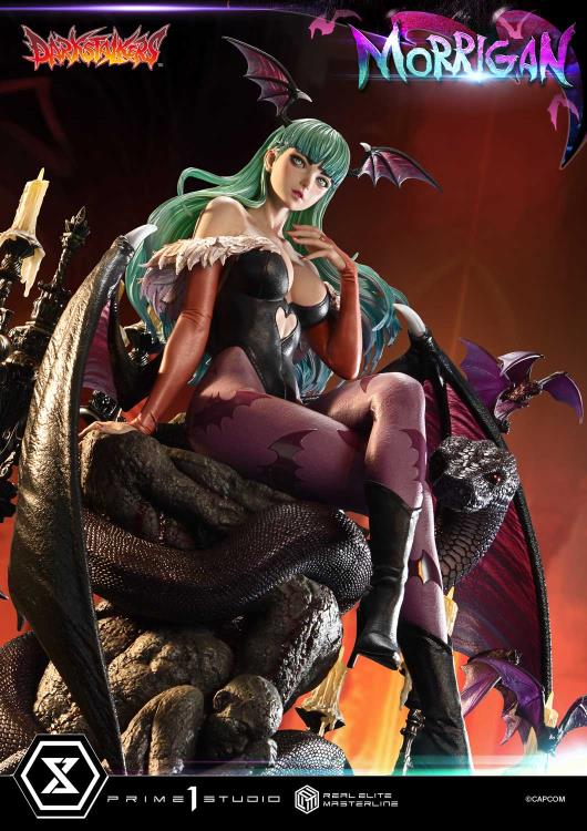 Darkstalkers Real Elite Masterline Morrigan 1/4 Scale Limited Edition Statue (With Bonus) Gallery Image 28