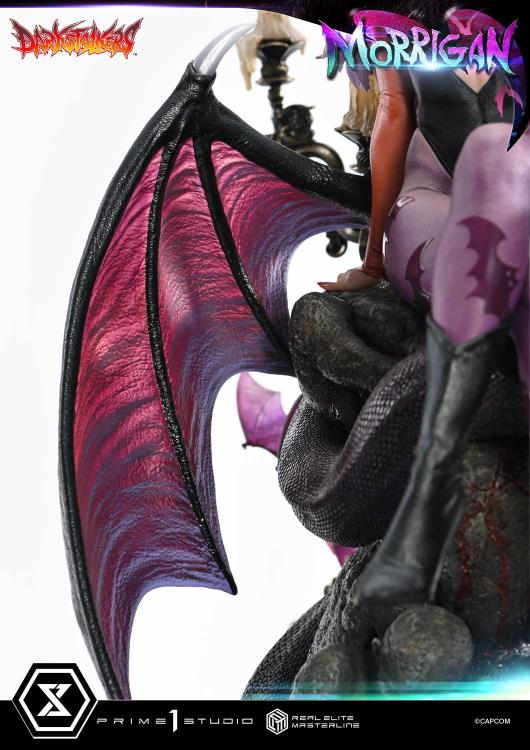 Darkstalkers Real Elite Masterline Morrigan 1/4 Scale Limited Edition Statue (With Bonus) Gallery Image 22