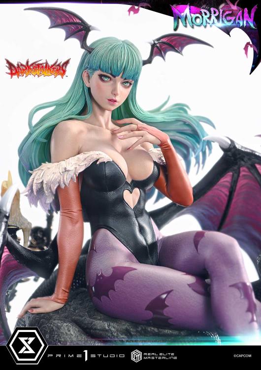 Darkstalkers Real Elite Masterline Morrigan 1/4 Scale Limited Edition Statue (With Bonus) Gallery Image 12