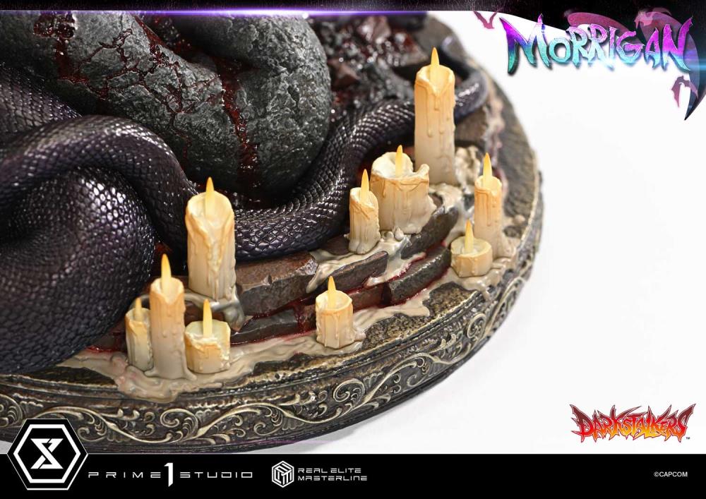 Darkstalkers Real Elite Masterline Morrigan 1/4 Scale Limited Edition Statue (With Bonus) Gallery Image 25