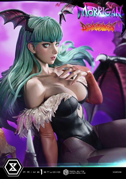 Darkstalkers Real Elite Masterline Morrigan 1/4 Scale Limited Edition Statue (With Bonus) Gallery Image 43