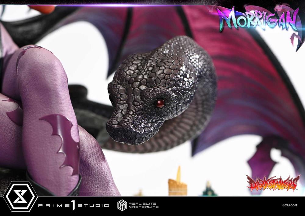 Darkstalkers Real Elite Masterline Morrigan 1/4 Scale Limited Edition Statue (With Bonus) Gallery Image 23