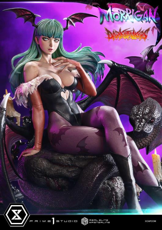 Darkstalkers Real Elite Masterline Morrigan 1/4 Scale Limited Edition Statue (With Bonus) Gallery Image 42