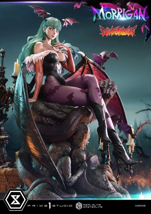 Darkstalkers Real Elite Masterline Morrigan 1/4 Scale Limited Edition Statue (With Bonus) Gallery Image 34