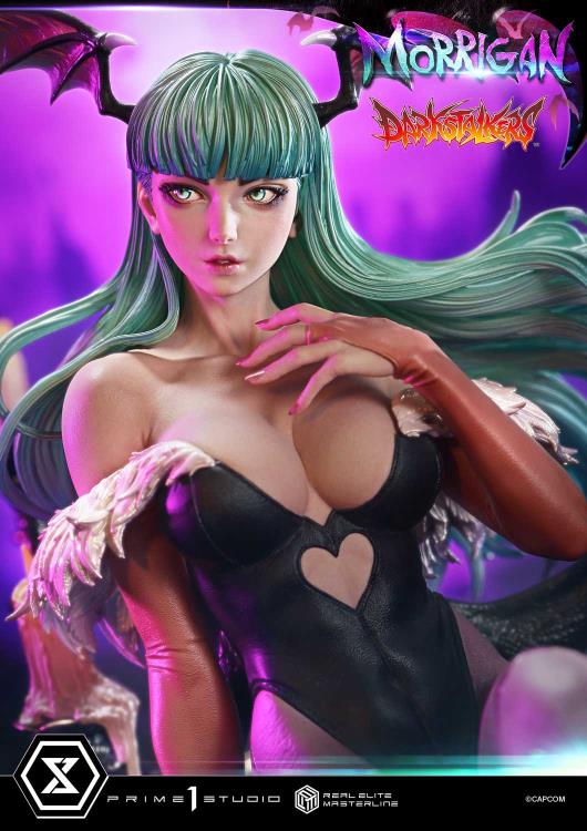 Darkstalkers Real Elite Masterline Morrigan 1/4 Scale Limited Edition Statue (With Bonus) Gallery Image 44