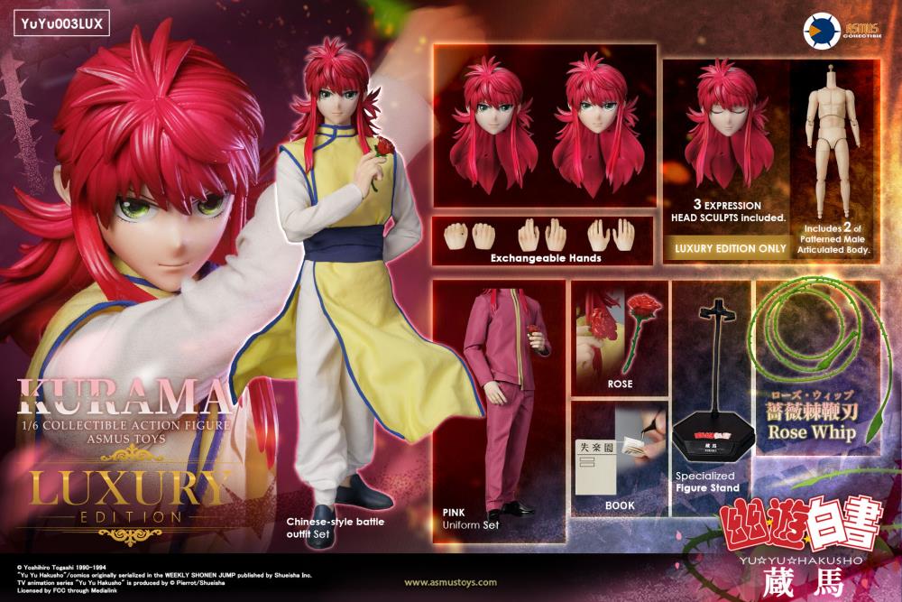 Yu Yu Hakusho Kurama (Luxury Edition) 1/6 Scale Figure Gallery Image 30