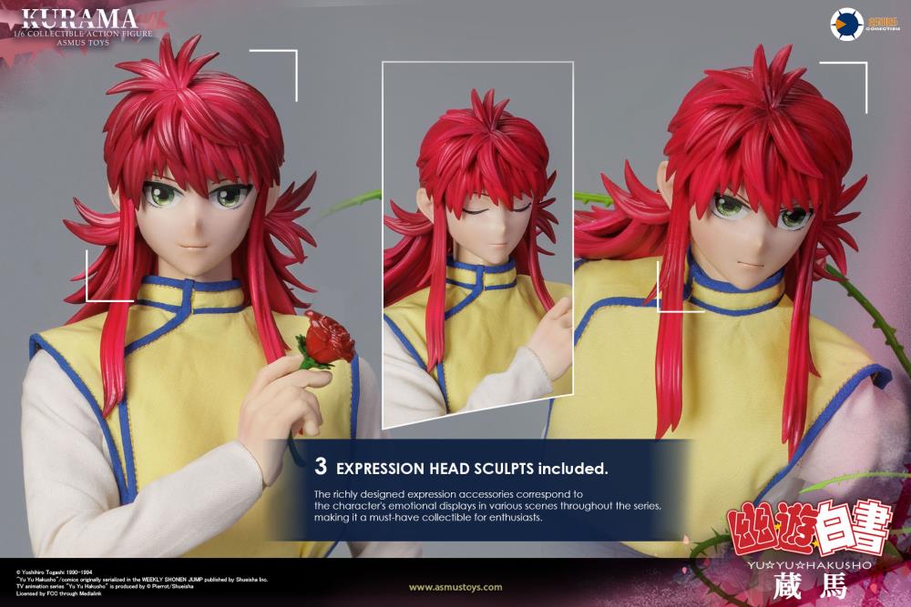 Yu Yu Hakusho Kurama (Luxury Edition) 1/6 Scale Figure Gallery Image 16