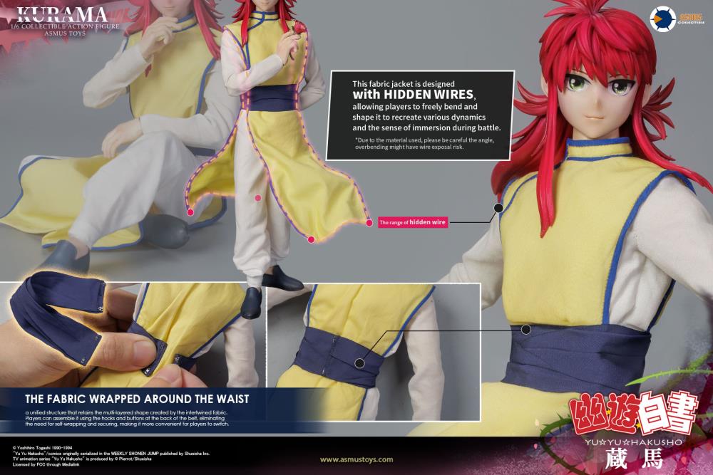 Yu Yu Hakusho Kurama (Luxury Edition) 1/6 Scale Figure Gallery Image 20