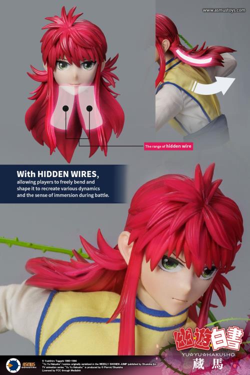 Yu Yu Hakusho Kurama (Luxury Edition) 1/6 Scale Figure Gallery Image 17