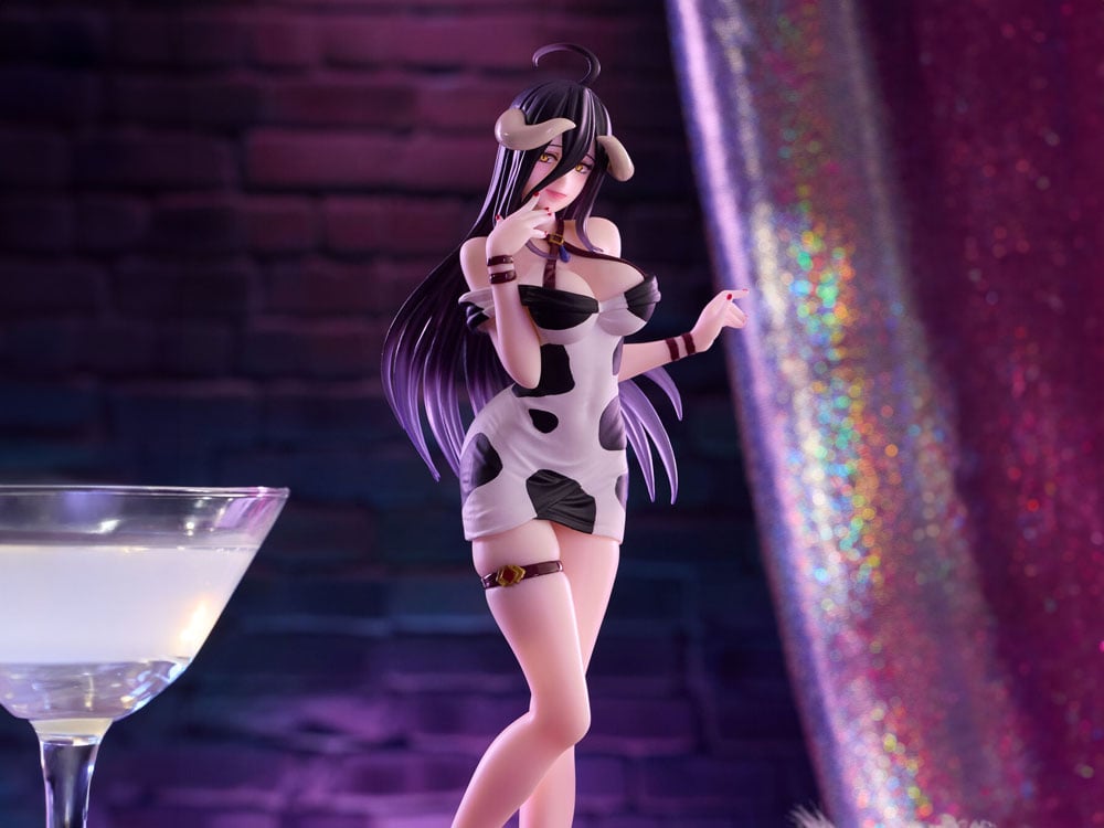 Overlord Trio-Try-iT Albedo (Mini Dress Cow Pattern Ver.) Figure Gallery Image 1