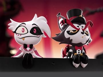 Hazbin Hotel Monitor Buddiez Angel Dust & Husk Vinyl Figure Set