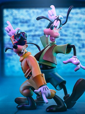 A Goofy Movie Goofy and Max 1/10 Art Scale Limited Edition Statue
