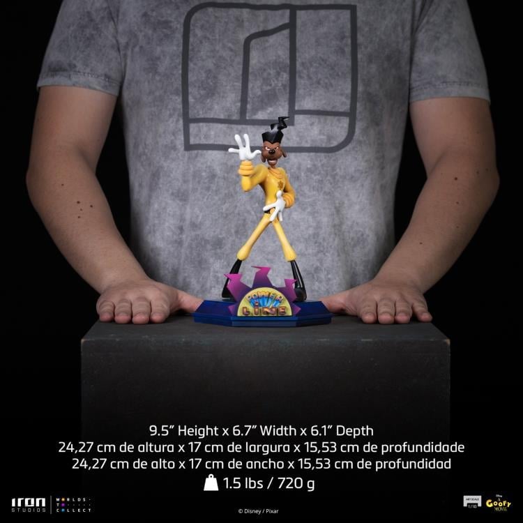 A Goofy Movie Powerline 1/10 Art Scale Limited Edition Statue Gallery Image 15