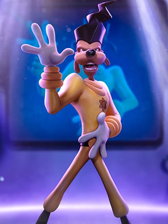 A Goofy Movie Powerline 1/10 Art Scale Limited Edition Statue Gallery Image 2