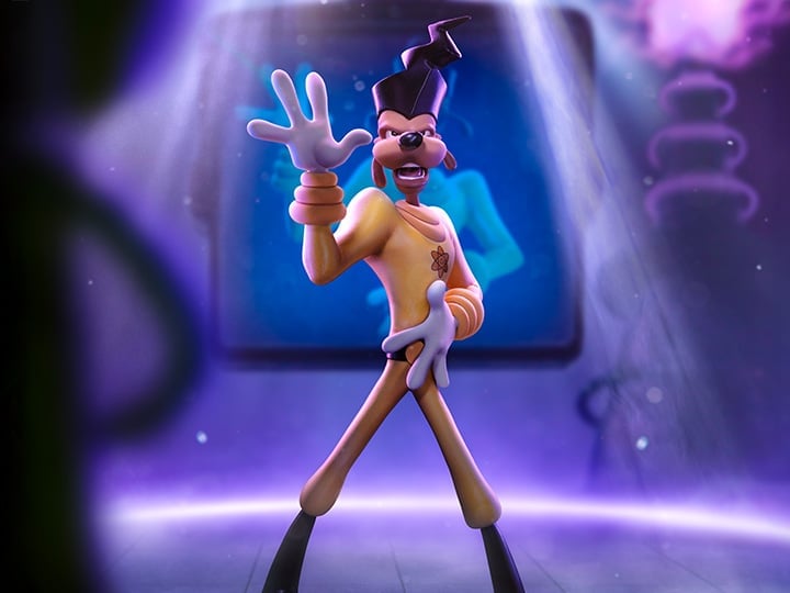 A Goofy Movie Powerline 1/10 Art Scale Limited Edition Statue Gallery Image 1