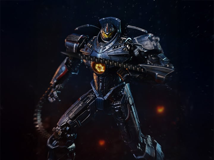 Pacific Rim Heavy Mecha Gipsy Danger Action Figure Gallery Image 1