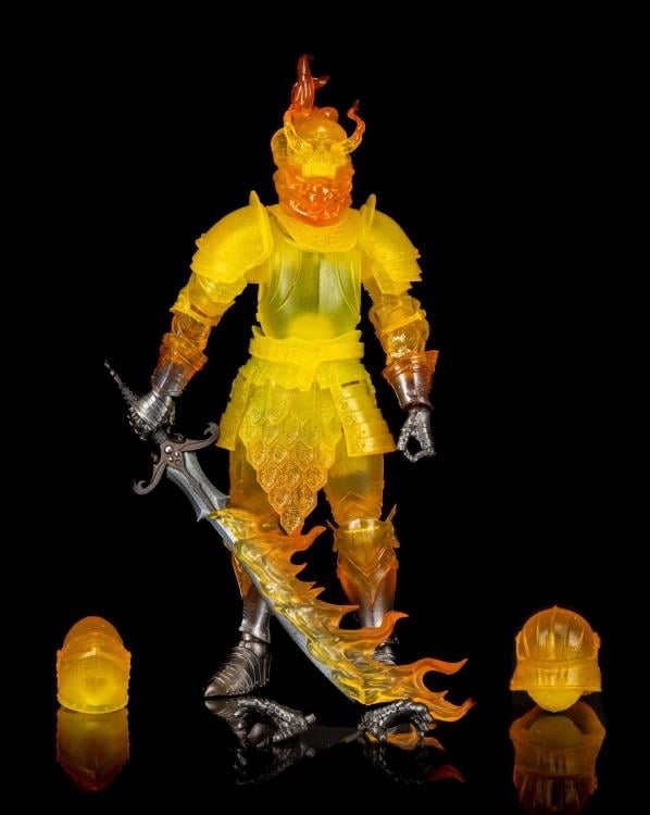 Mythic Legions: Order of Beyithirr Beyithirr Fiery Breath Set with Burning Knight Action Figure Gallery Image 7