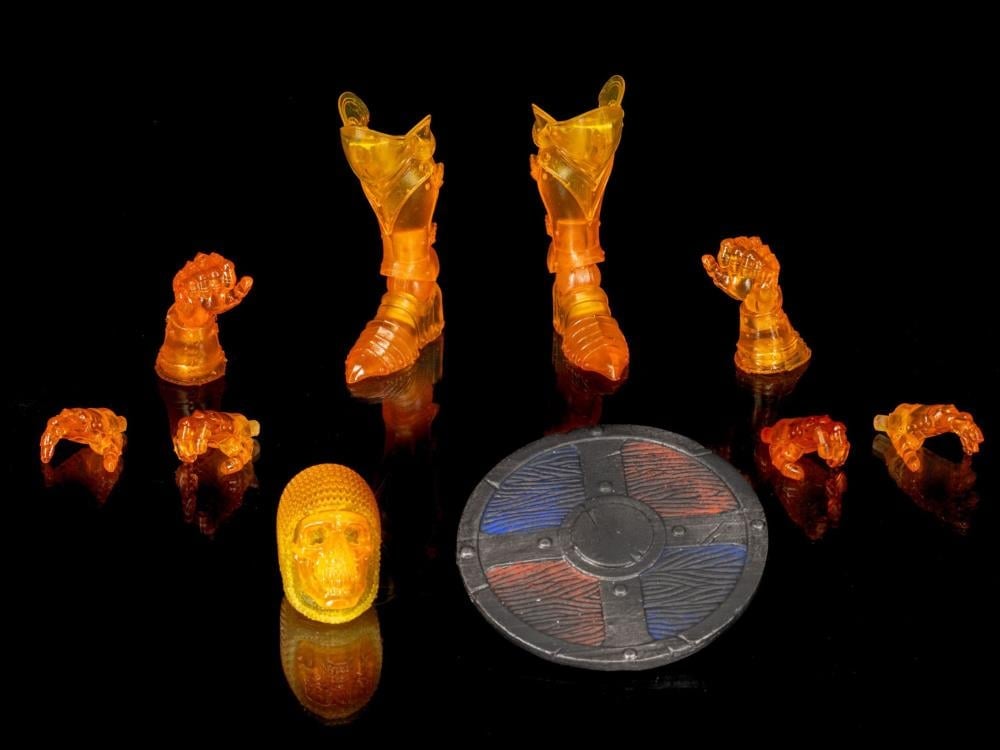 Mythic Legions: Order of Beyithirr Beyithirr Fiery Breath Set with Burning Knight Action Figure Gallery Image 8
