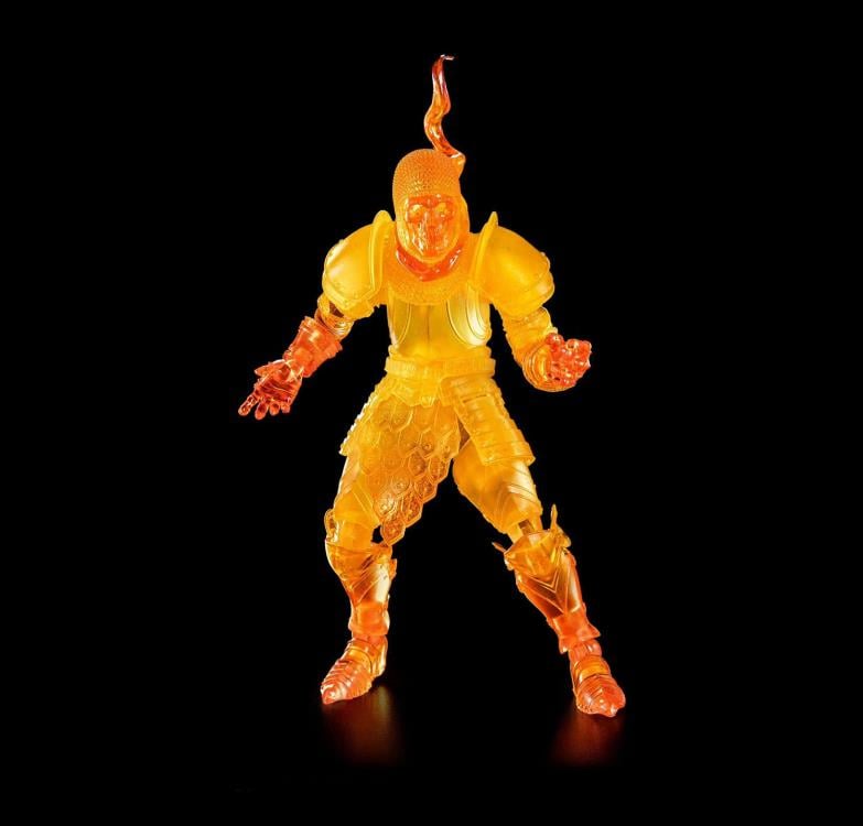 Mythic Legions: Order of Beyithirr Beyithirr Fiery Breath Set with Burning Knight Action Figure Gallery Image 5
