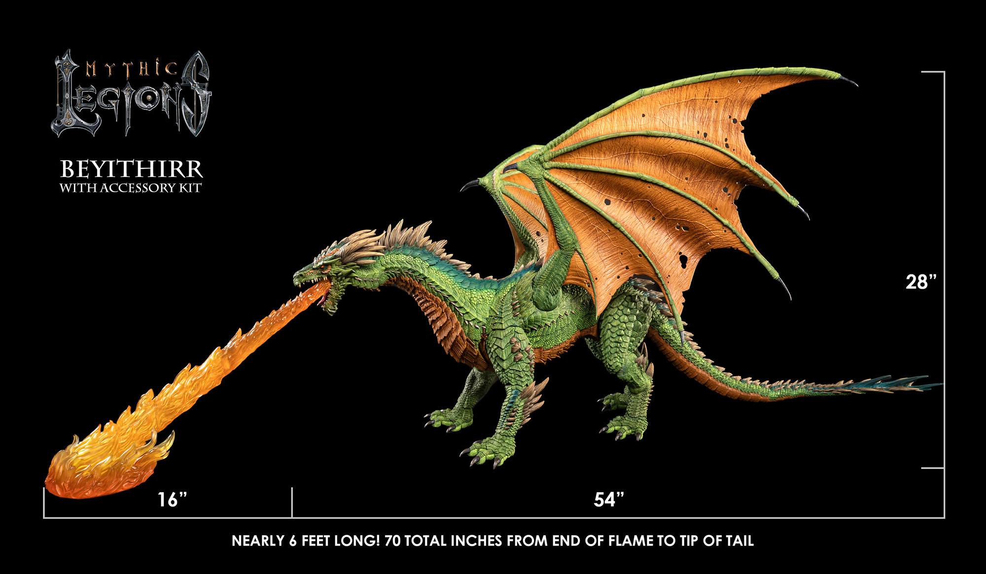 Mythic Legions: Order of Beyithirr Beyithirr Wing Set with Ashen Zombie Action Figure Gallery Image 9