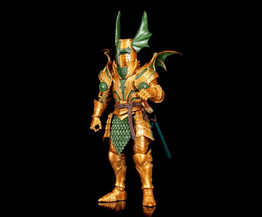 Mythic Legions: Order of Beyithirr Beyithirr the Green Action Figure Set with Sir Benegarr, Ashen Skeleton, and Beyithirr's Fury Gallery Image 13