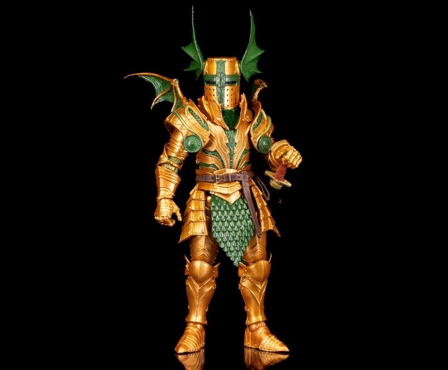 Mythic Legions: Order of Beyithirr Beyithirr the Green Action Figure Set with Sir Benegarr, Ashen Skeleton, and Beyithirr's Fury Gallery Image 14