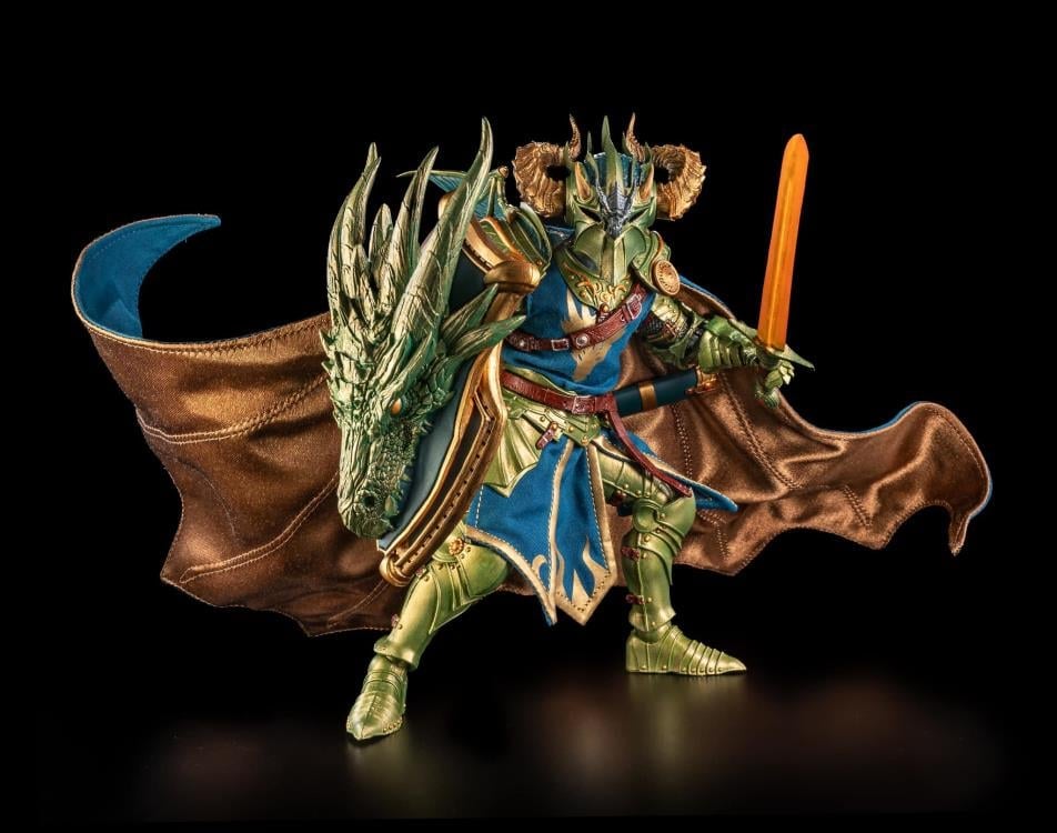 Mythic Legions: Order of Beyithirr Beyithirr the Green Action Figure Set with Sir Benegarr, Ashen Skeleton, and Beyithirr's Fury Gallery Image 7