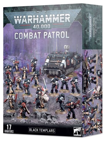 Warhammer 40,000 Black Templars Combat Patrol Miniatures Set Gallery Image 2