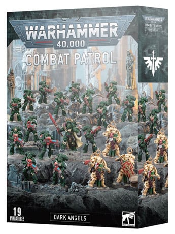 Warhammer 40,000 Dark Angels Combat Patrol Miniatures Set