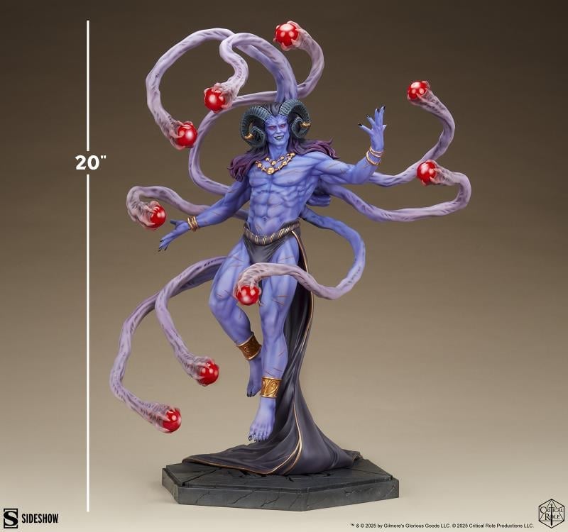 Critical Role Mighty Nein Lucien the Neo-Somnovem Statue Gallery Image 10