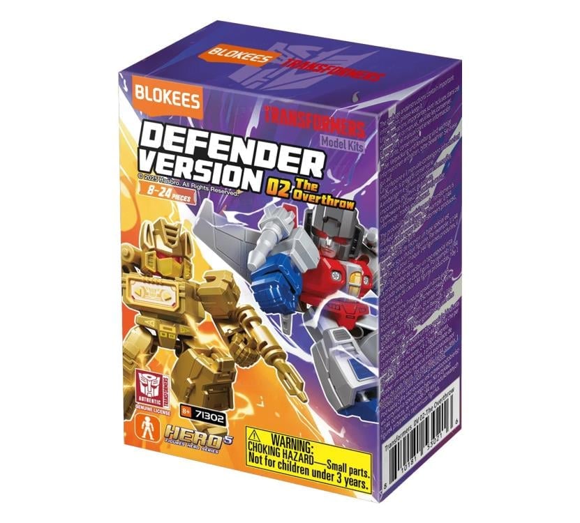 Transformers G1 Galaxy Version Defender Vol. 2 The Overthrow Box of 12 Random Model Kits Gallery Image 18