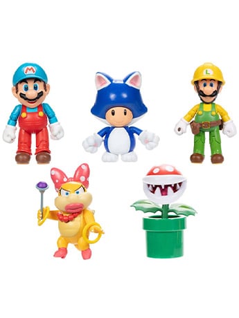World of Nintendo 4-Inch Scale Wave 44 Set of 5 Figures Gallery Image 2