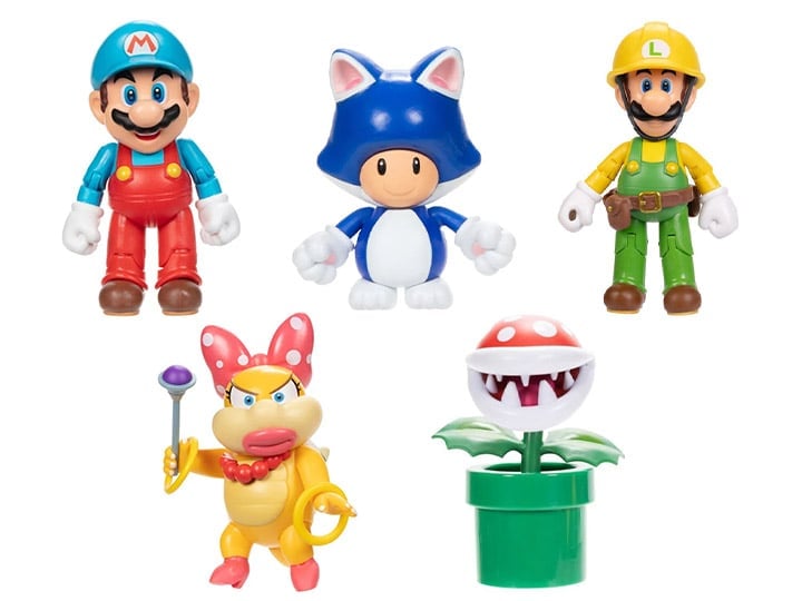 World of Nintendo 4-Inch Scale Wave 44 Set of 5 Figures